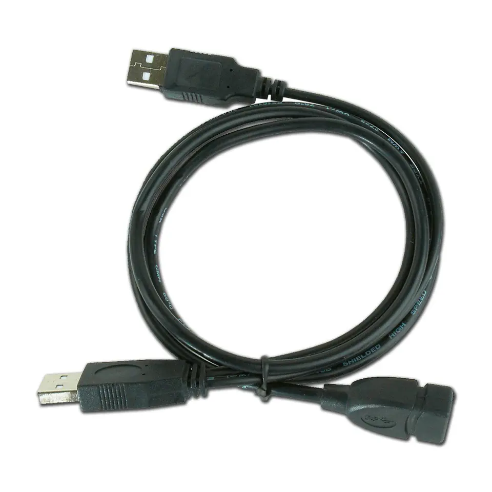 ⁨Gembird AMX2-AF USB 2.0 dual cable (0.9 m)⁩ at Wasserman.eu
