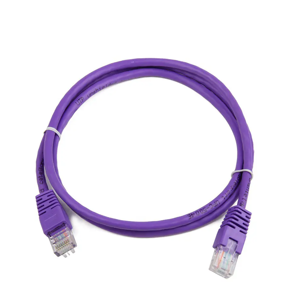 ⁨UTP network cable Gembird PP12-0.25M/V Cat. 5e, Patch cord RJ-45 (0.25 m)⁩ at Wasserman.eu