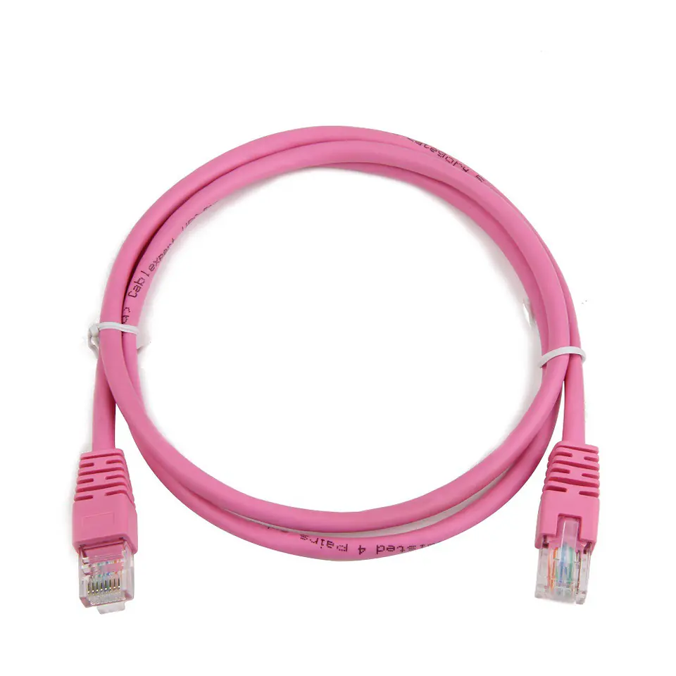 ⁨UTP network cable Gembird PP12-5M/RO cat. 5e, Patch cord RJ-45 (5 m)⁩ at Wasserman.eu