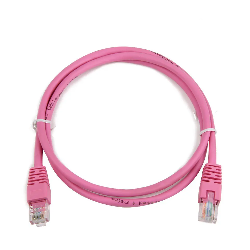 ⁨UTP cable Gembird PP12-0.5M/RO Cat. 5e, RJ-45 patch cord (0.5 m)⁩ at Wasserman.eu