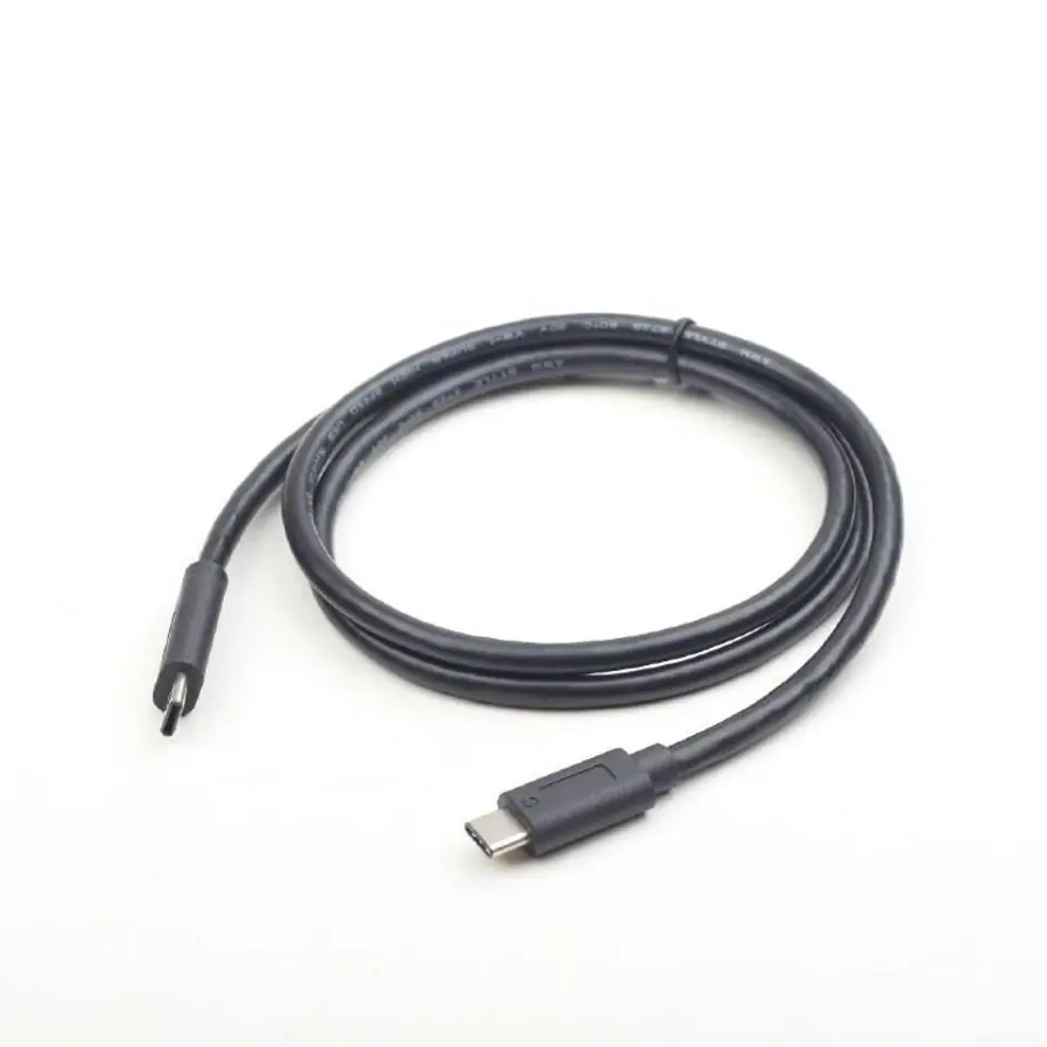 ⁨Kabel USB 3.1 typ C(CM/CM) 1m czarny Gembird⁩ w sklepie Wasserman.eu