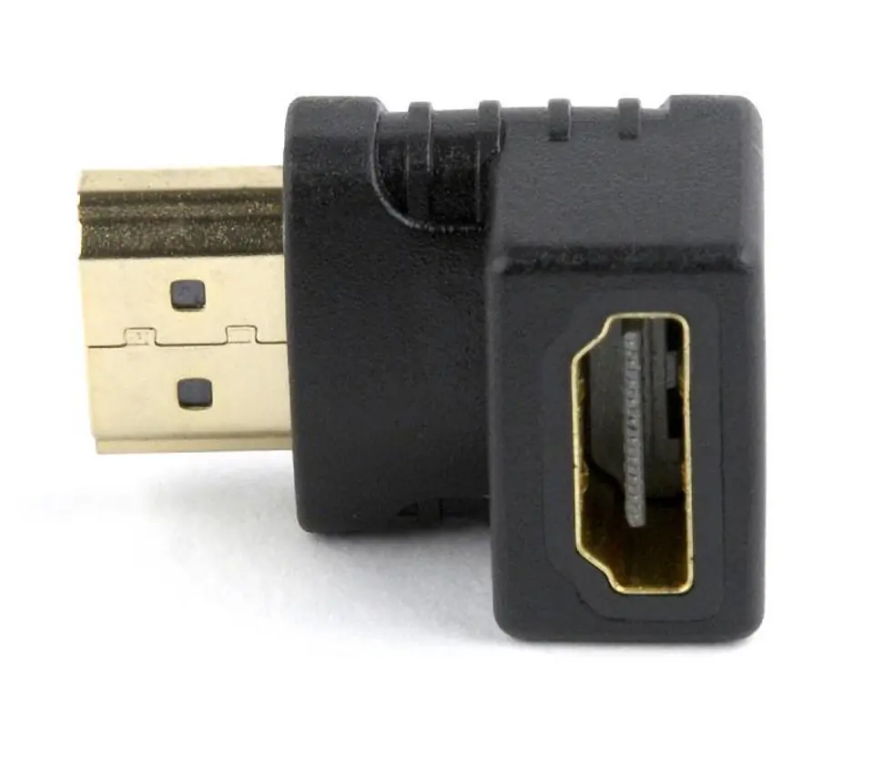 ⁨Adapter HDMI kątowy 90&deg; męsko żeński Gembird⁩ w sklepie Wasserman.eu