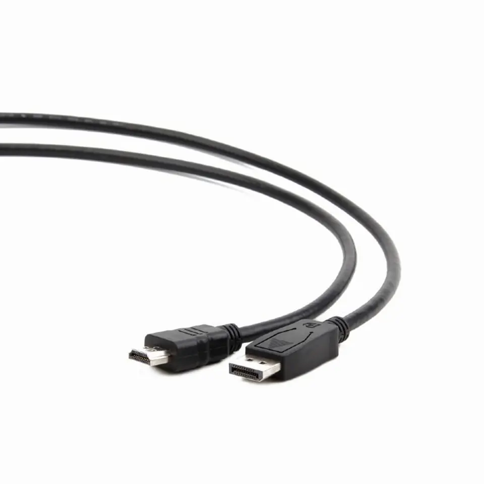 ⁨Cable DisplayPort to HDMI male black 5m⁩ at Wasserman.eu