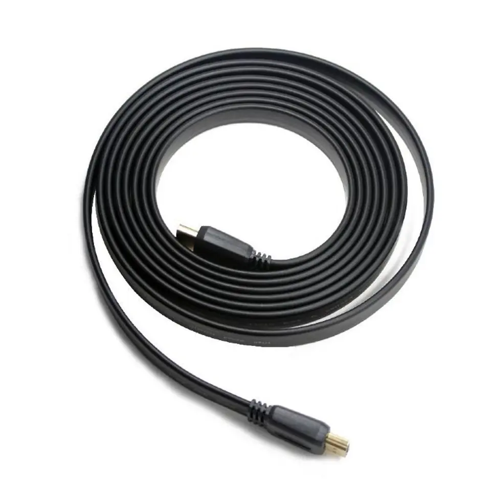 ⁨Cablexpert 3 m m, Black, HDMI male-male flat cable⁩ at Wasserman.eu