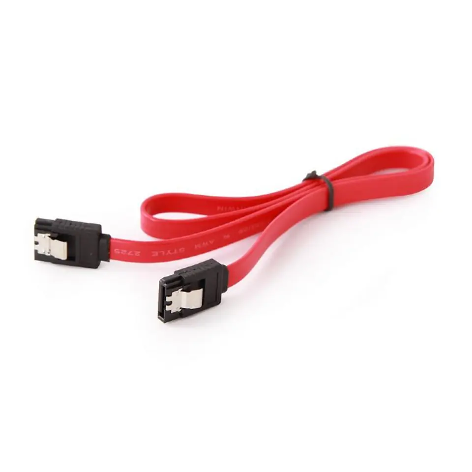 ⁨SATA DATA III (6GB/S) cable 100cm CC-SATAM-DATA-XL Gembird (red)⁩ at Wasserman.eu