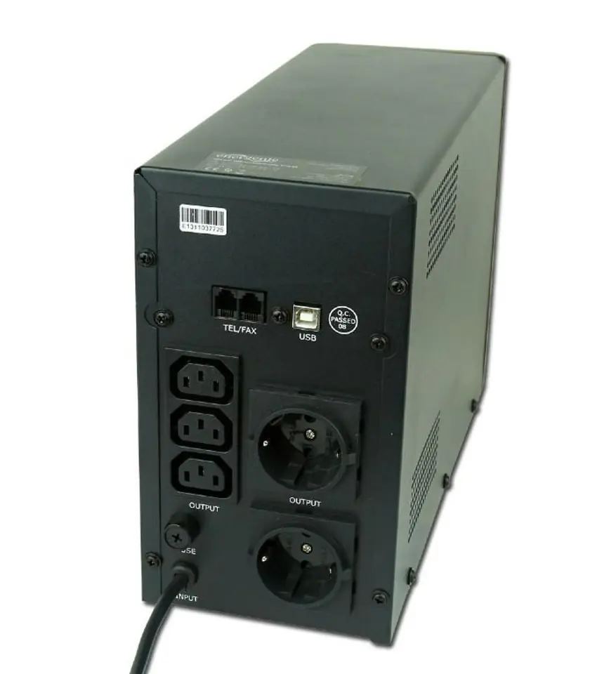 ⁨Gembird EG-UPS-034 uninterruptible power supply (UPS) Line-Interactive 1500 VA 900 W 3 AC outlet(s)⁩ at Wasserman.eu