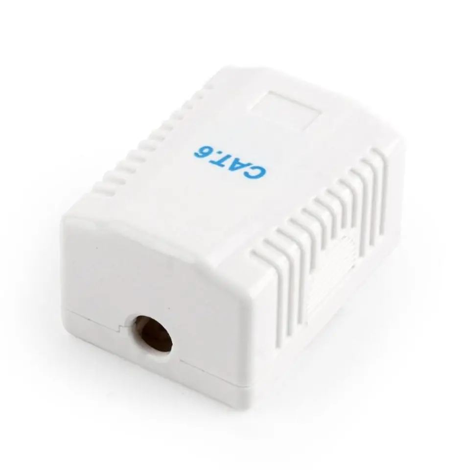 ⁨Gembird NCAC-1U6-01 UTP single-port cat. 6 (white)⁩ at Wasserman.eu