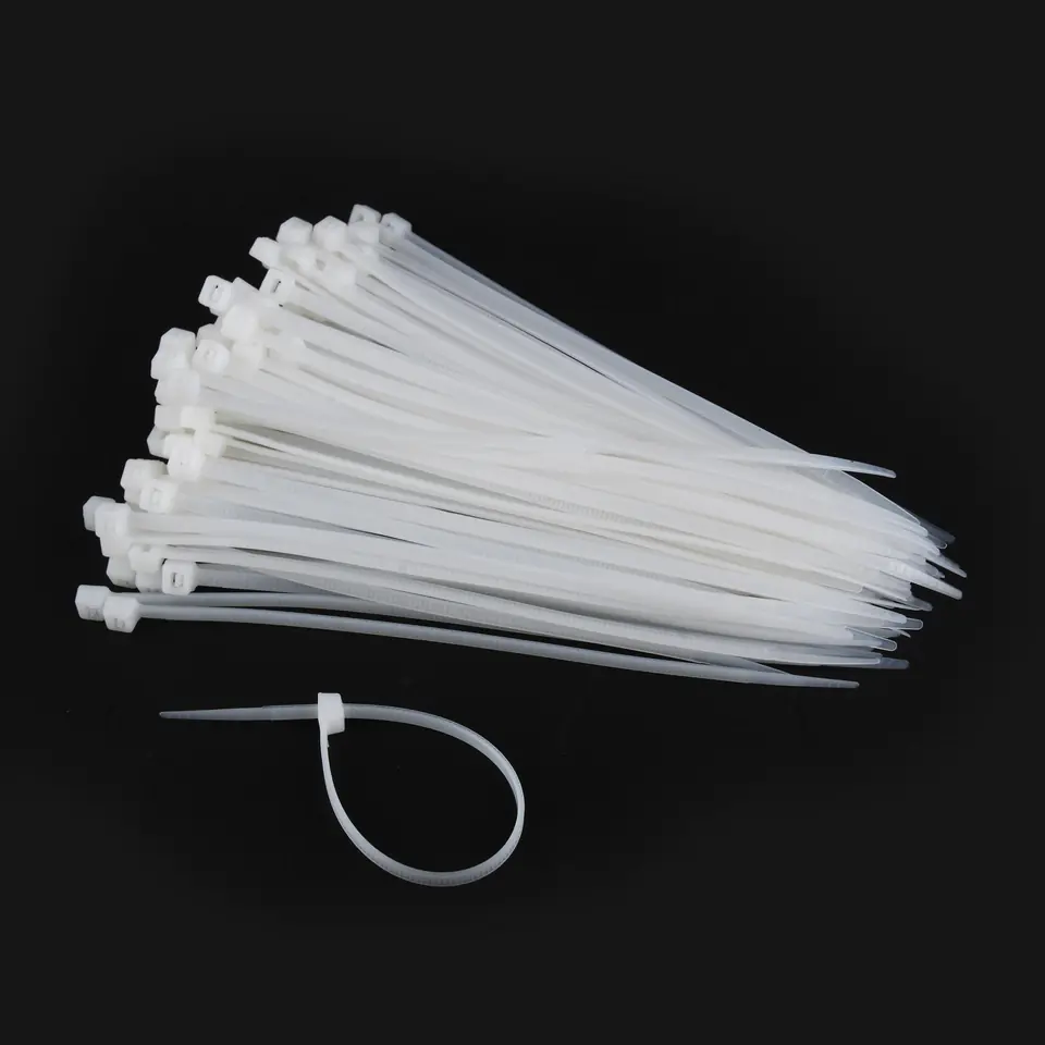 ⁨Gembird nylon cable ties 150 mm x 3.2 mm white (100 pcs)⁩ at Wasserman.eu