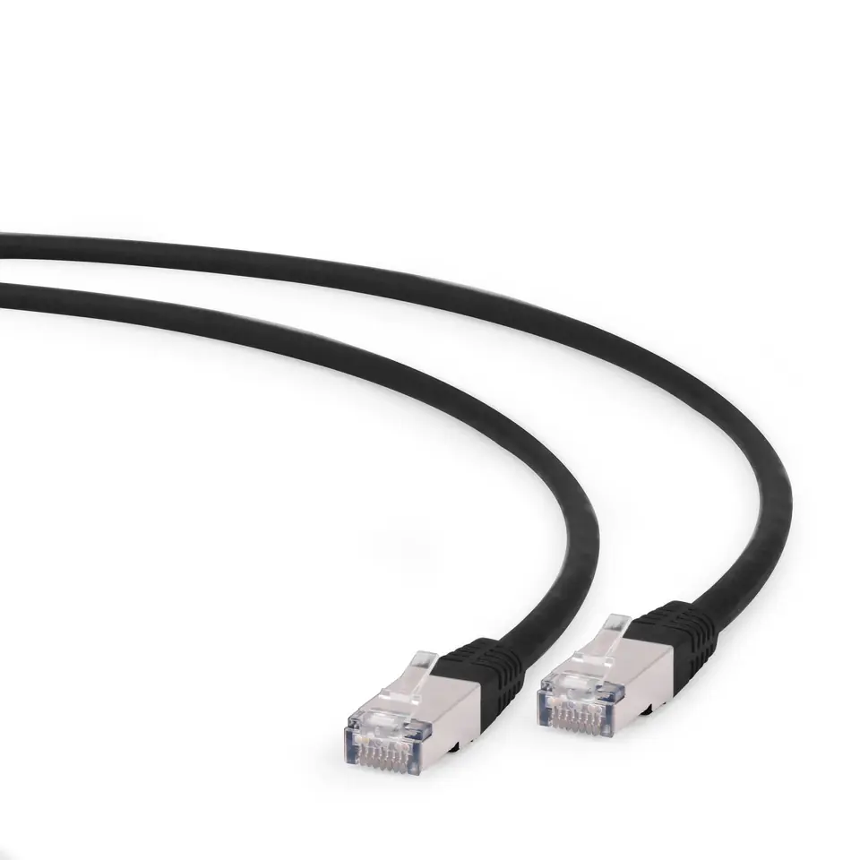 ⁨6A SFTP LSZH Patch cord 3m (black) Gembird⁩ at Wasserman.eu