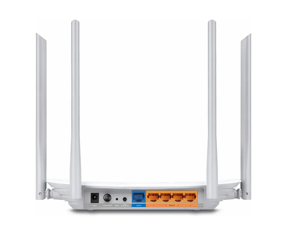 ⁨TP-Link Archer C50 wireless router Fast Ethernet Dual-band (2.4 GHz / 5 GHz) 4G White⁩ at Wasserman.eu