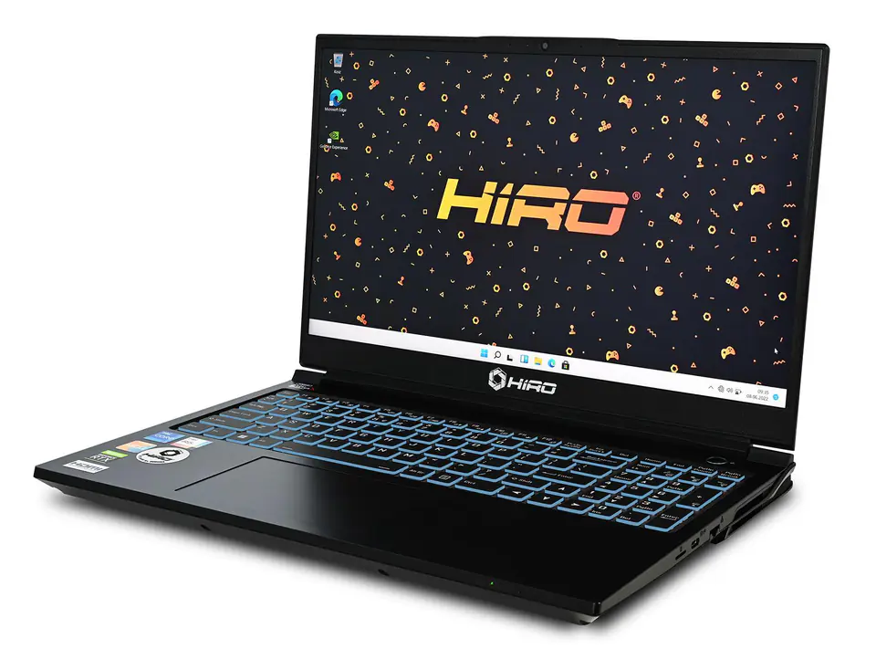 Laptop do gier HIRO X570T 15,6", 144HZ - I7-12700H, RTX 3070Ti 8GB, 16GB RAM, 1TB SSD M.2, W11 w sklepie Wasserman.eu