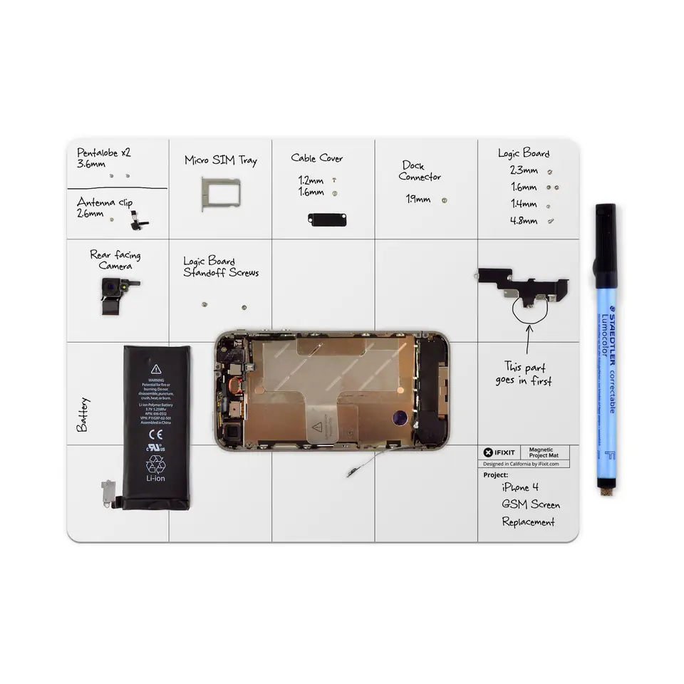 ⁨Mata magnetyczna iFixit Magnetic Project Mat⁩ w sklepie Wasserman.eu