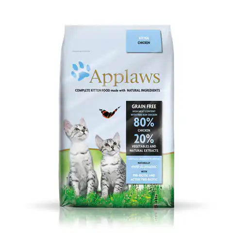 ⁨APPLAWS Dry Food for Kittens Chicken [4001] 400g⁩ at Wasserman.eu
