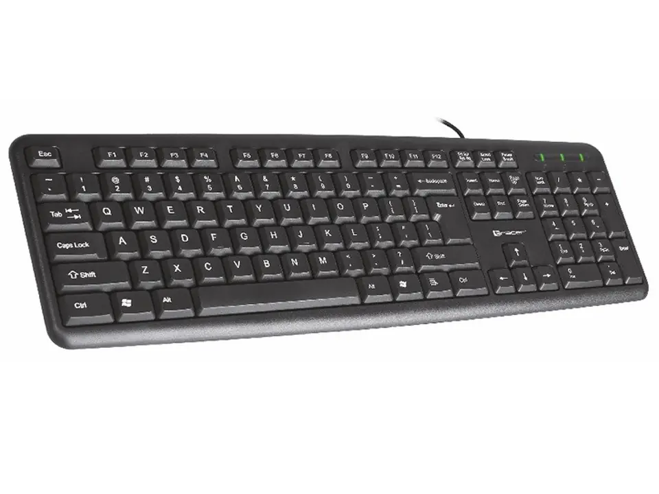 Klawiatura membranowa Tracer MAVERICK TRAKLA43371 (USB; (US); kolor czarny) w sklepie Wasserman.eu
