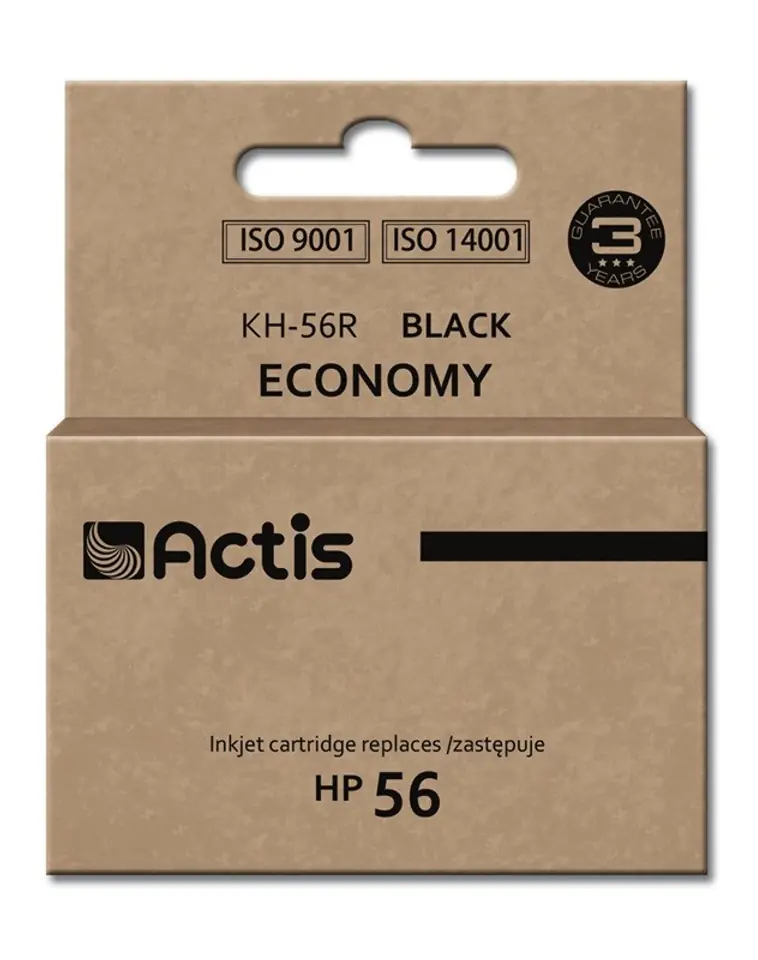 ⁨Actis KH-56R ink (replacement for HP 56 C6656A; Standard; 20 ml; black)⁩ at Wasserman.eu