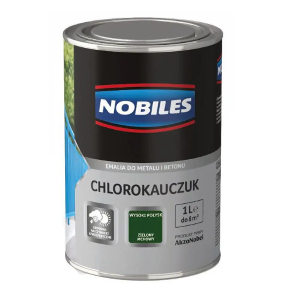 ⁨NOBILES EMALIA CHLOROKAUCZUKOWA ZIELONA MECH 6005 0.9L⁩ w sklepie Wasserman.eu