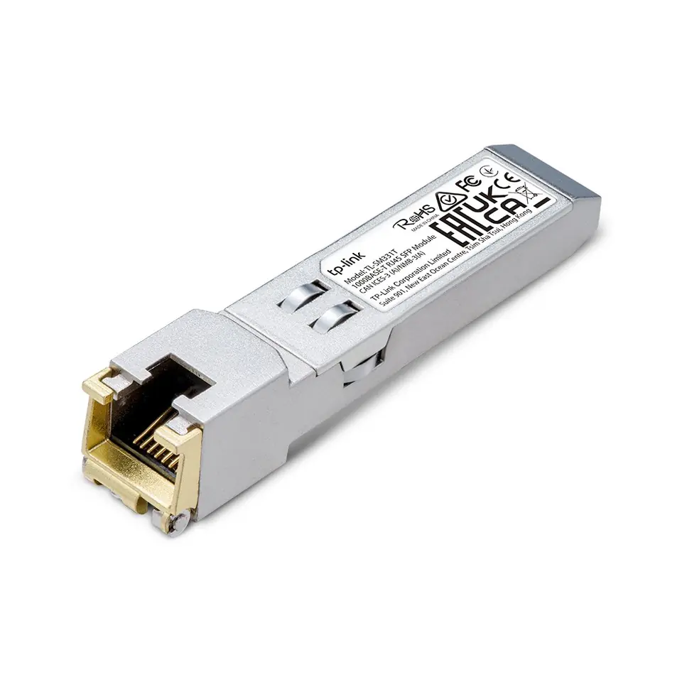 ⁨Moduł SFP SM331T 1000BASE-T RJ45⁩ w sklepie Wasserman.eu