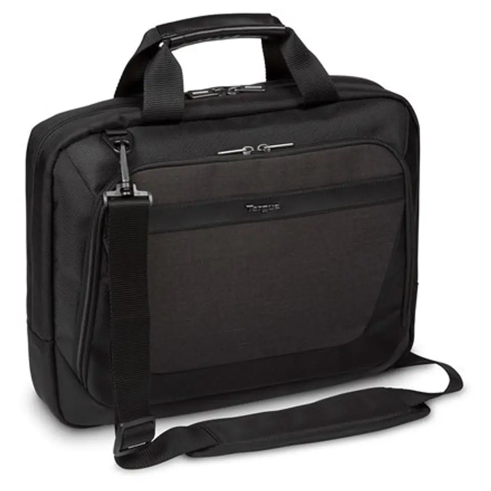 ⁨CitySmart 14-15.6" SlimLine Topload Laptop Case Black/Grey⁩ at Wasserman.eu