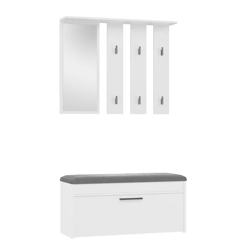 ⁨WARDROBE PARMA WHITE⁩ at Wasserman.eu