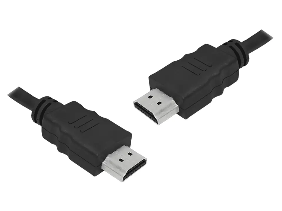 ⁨1 szt.  Kabel HDMI-HDMI, 2m, 4K, v2.0.⁩ w sklepie Wasserman.eu