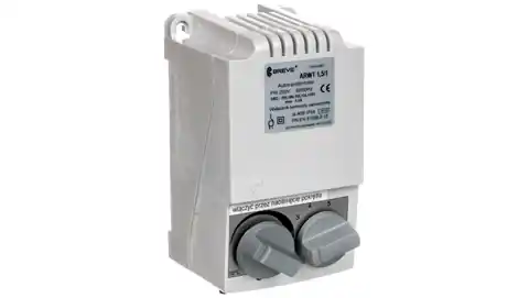 ⁨Regulator prędkości obrotowej 1-fazowy ARWT 1.5/1 230V 1,5A /z termostatem/ 17886-9921⁩ w sklepie Wasserman.eu
