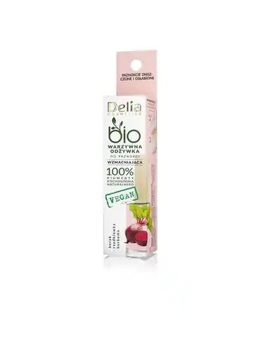 ⁨DELIA Bio Warzywna odżywka wzmacniająca do paznokci - Burak 11 ml⁩ w sklepie Wasserman.eu