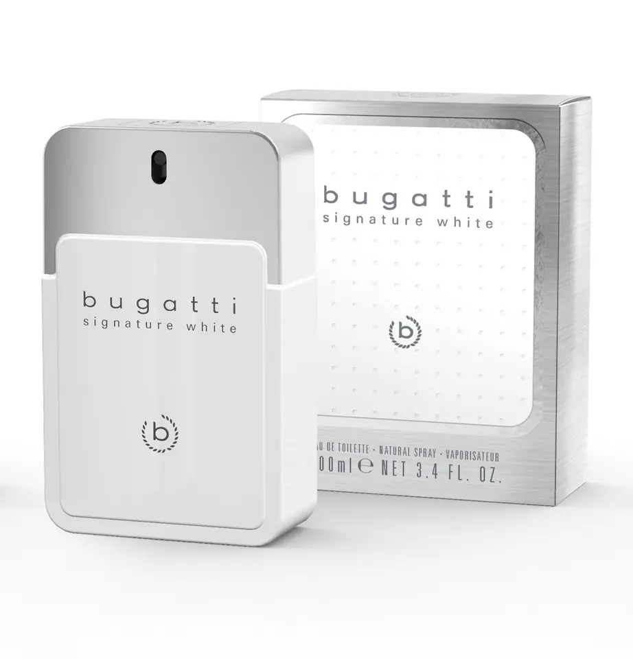Bugatti Signature White Eau de Toilette for Men 100ml at Wasserman.eu