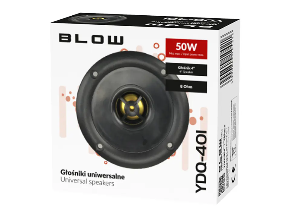 ⁨0925# Głośnik ydq401 4"50w 8ohm blow⁩ w sklepie Wasserman.eu