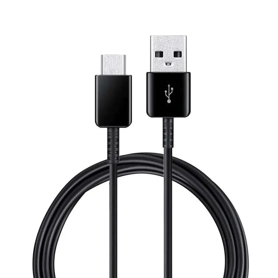 ⁨Oryginalny Kabel Samsung USB-C Type C EP-DG970BBE 1m Czarny⁩ w sklepie Wasserman.eu