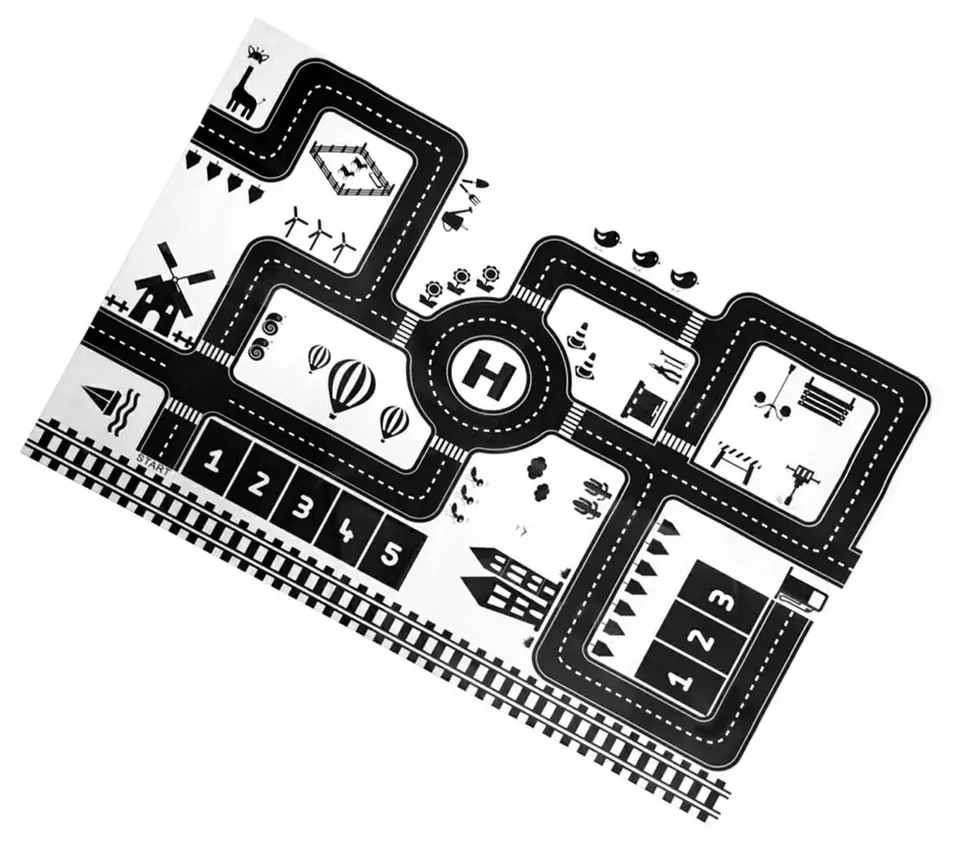 ⁨ZA305B Mata podłogowa do zabawy 83x57⁩ w sklepie Wasserman.eu