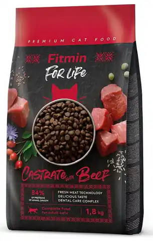⁨Fitmin Cat For Life Castrate Beef 1.8kg⁩ at Wasserman.eu