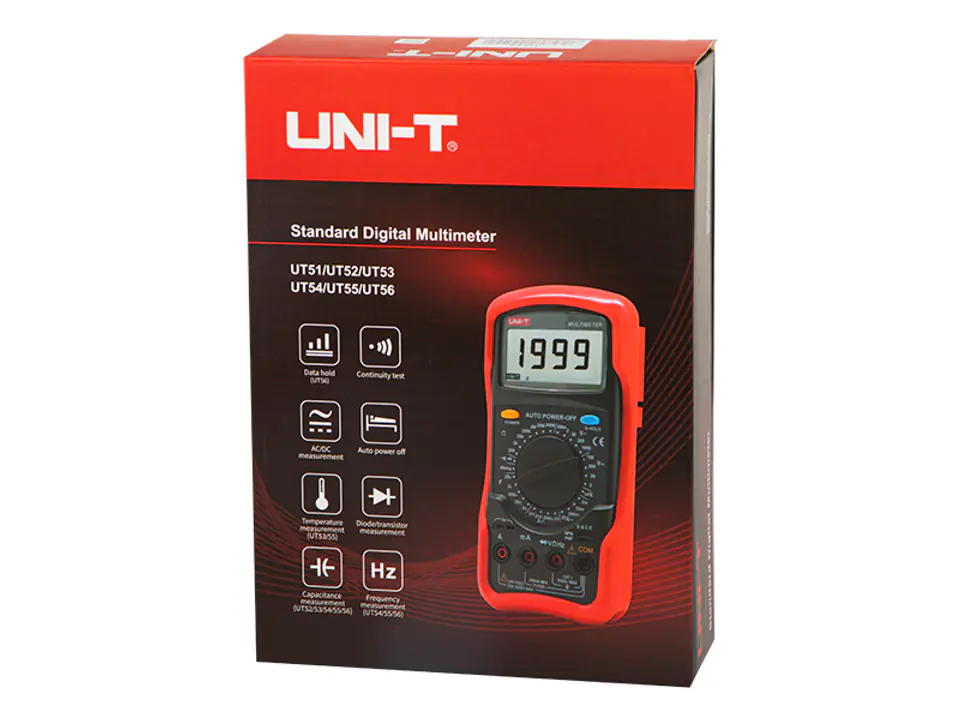 Meter UT55 UNI-T at Wasserman.eu