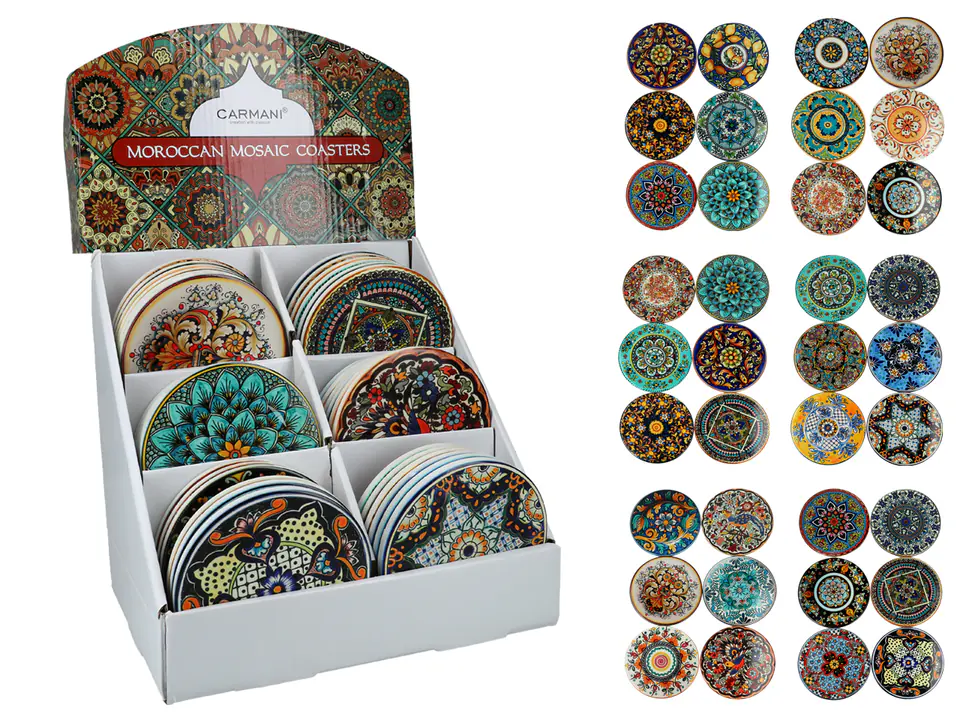 ⁨Set of 36 ceramic washers (CARMANI)⁩ at Wasserman.eu