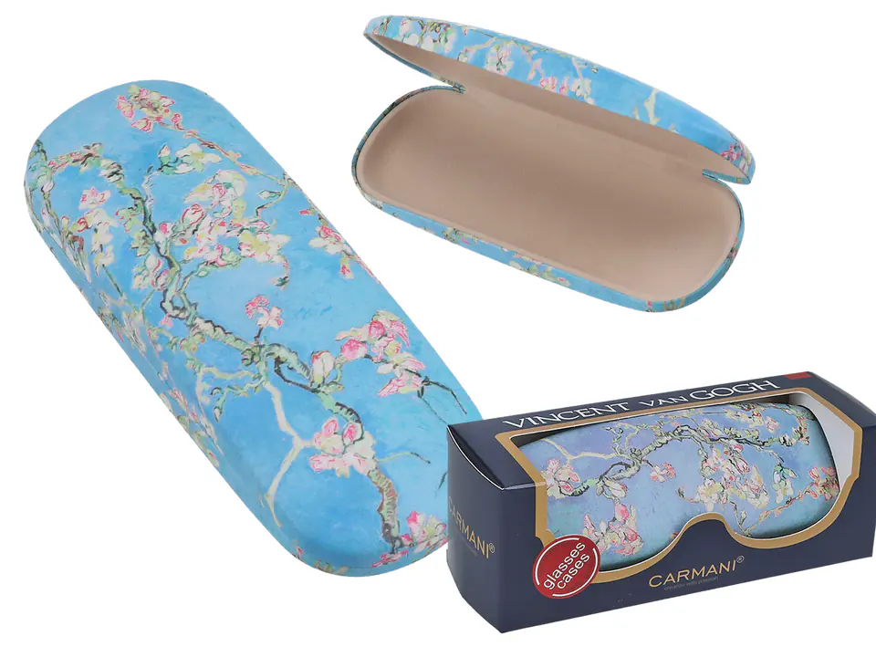 ⁨Etui na okulary - V. van Gogh, Kwitnący Migdałowiec (CARMANI)⁩ w sklepie Wasserman.eu