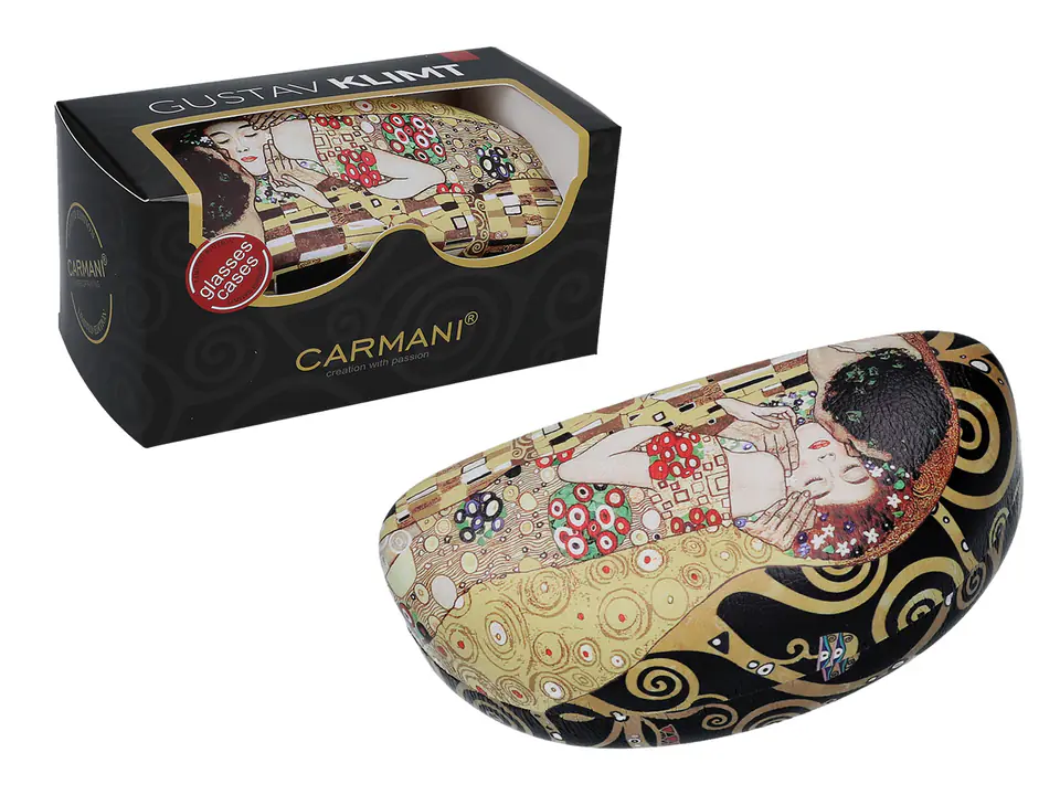 ⁨Etui na okulary - G. Klimt, Pocałunek (CARMANI)⁩ w sklepie Wasserman.eu