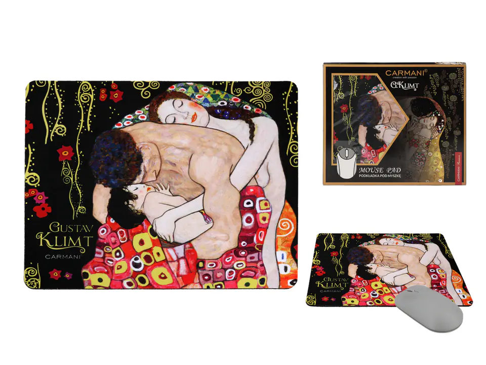 ⁨Computer mouse pad - G. Klimt, Family (CARMANI)⁩ at Wasserman.eu