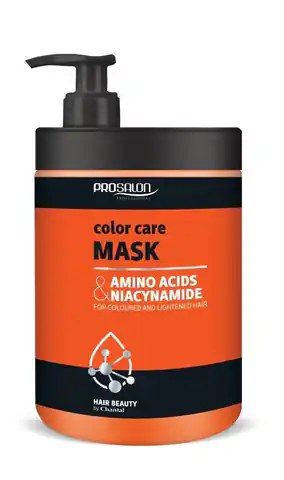 ⁨CHANTAL ProSalon Amino Acids & Niacinamide Color Protection Mask for Colored & Bleached Hair 1000g⁩ at Wasserman.eu
