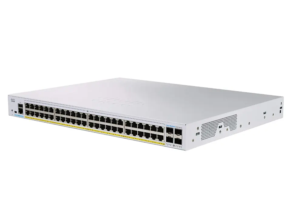 ⁨CISCO CBS350-48FP-4G 24-PORT 10/100/1000 POE SWITCH, 4X SFP, 740W⁩ w sklepie Wasserman.eu