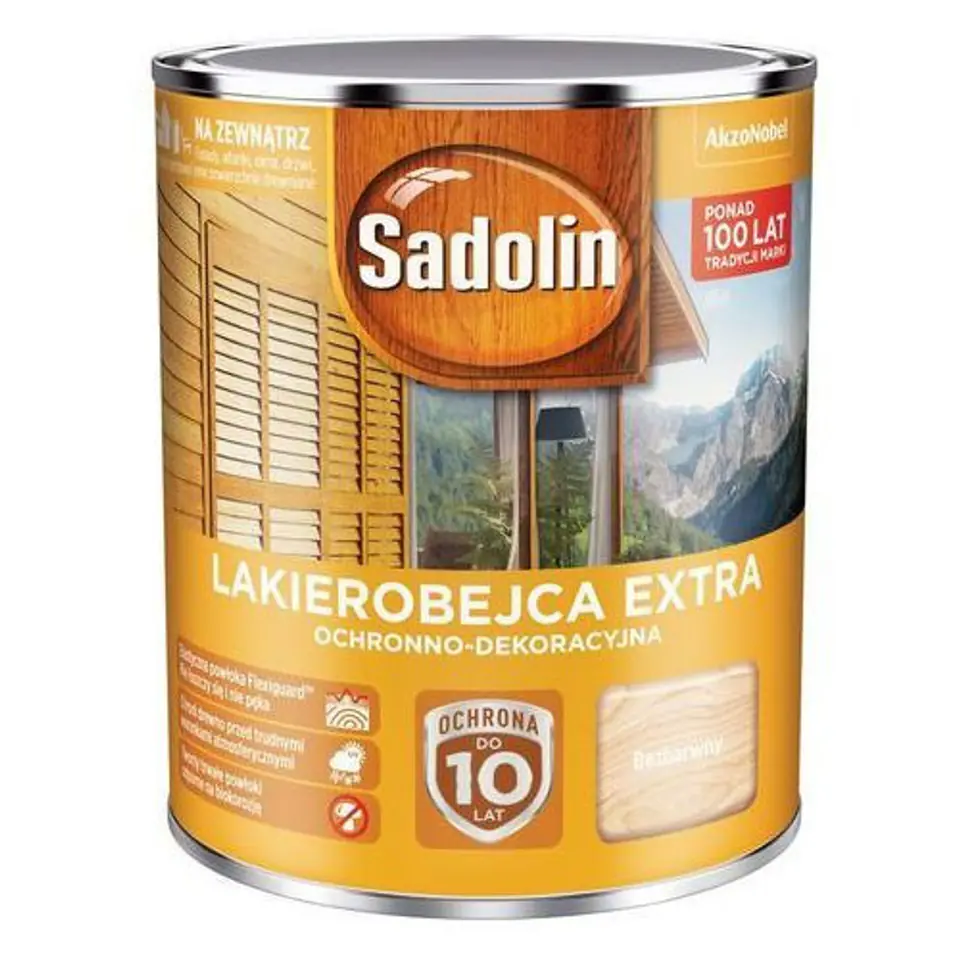 ⁨SADOLIN EXTRA 10 LAT BEZBARWNY 0.75L⁩ w sklepie Wasserman.eu