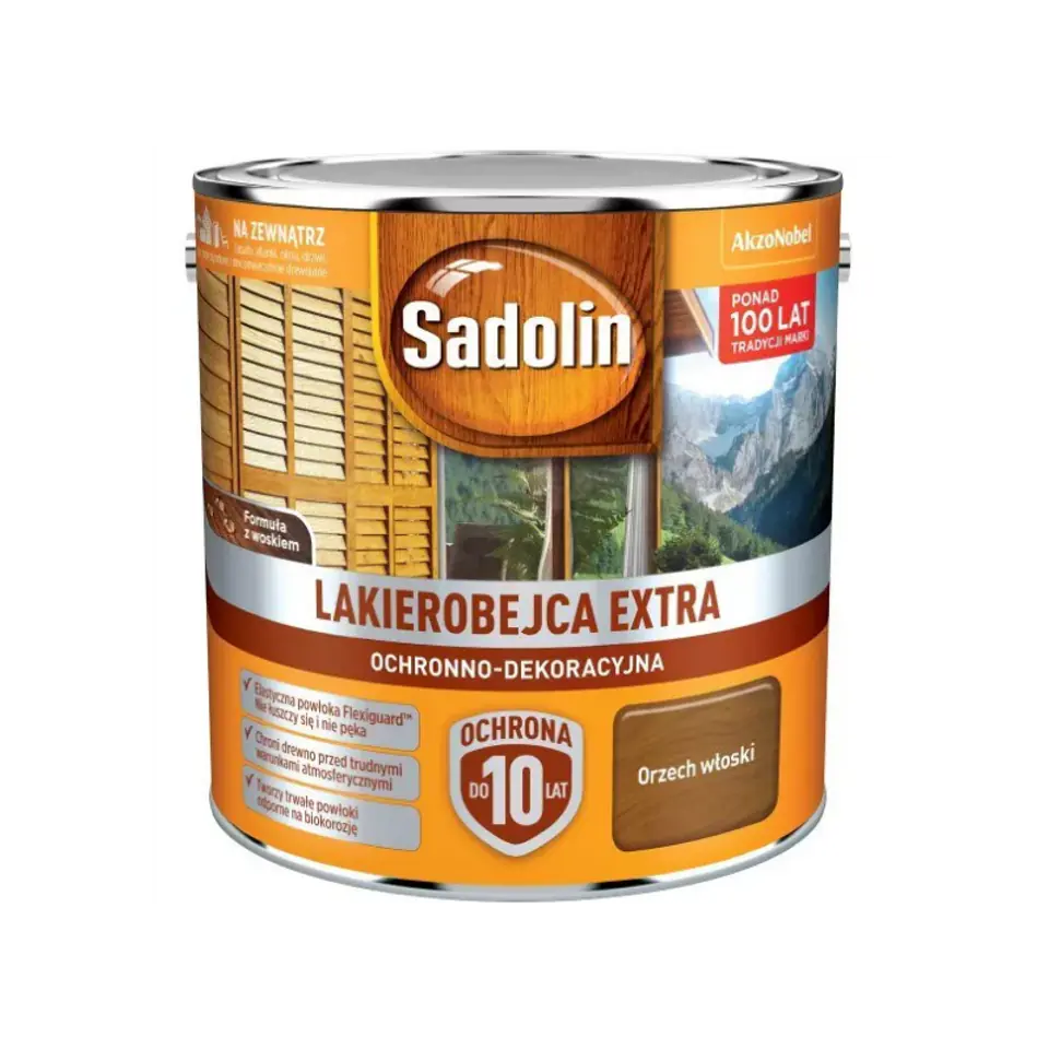 ⁨SADOLIN EXTRA 10 LAT PALISANDER 0.75L⁩ w sklepie Wasserman.eu