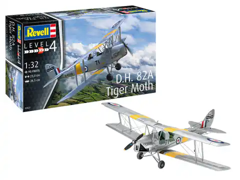 ⁨Plastic model D.H. 82A Tiger Moth 1/32⁩ at Wasserman.eu