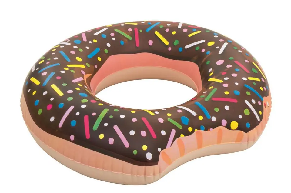⁨Koło do pływania Donut 107 cm brązowe⁩ w sklepie Wasserman.eu
