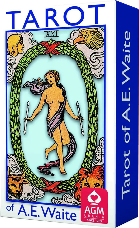 ⁨Tarot Cards A E Waite Tarot ST Blue E⁩ at Wasserman.eu