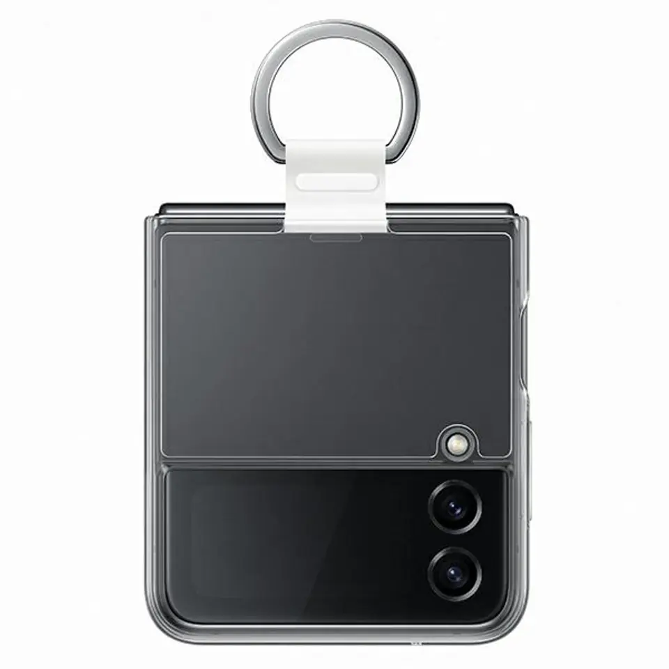 ⁨Samsung EF-OF721CTEGWW Z Flip 4 transparent/transparent Clear Cover Ring⁩ at Wasserman.eu
