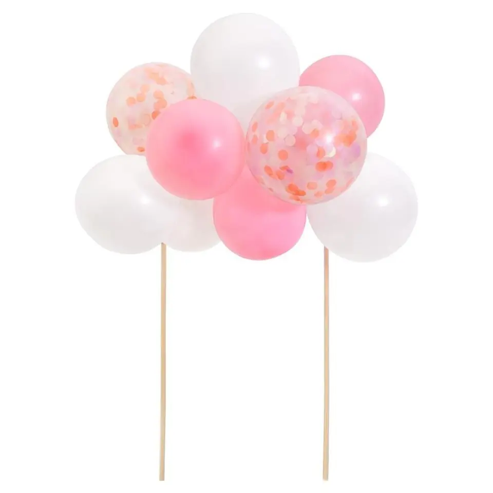 Tortenaufsatz Rosa Luftballons im Wasserman.eu