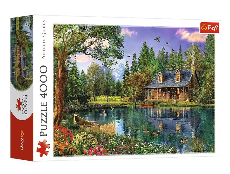 Puzzles 4000 elements, afternoon idyll at Wasserman.eu