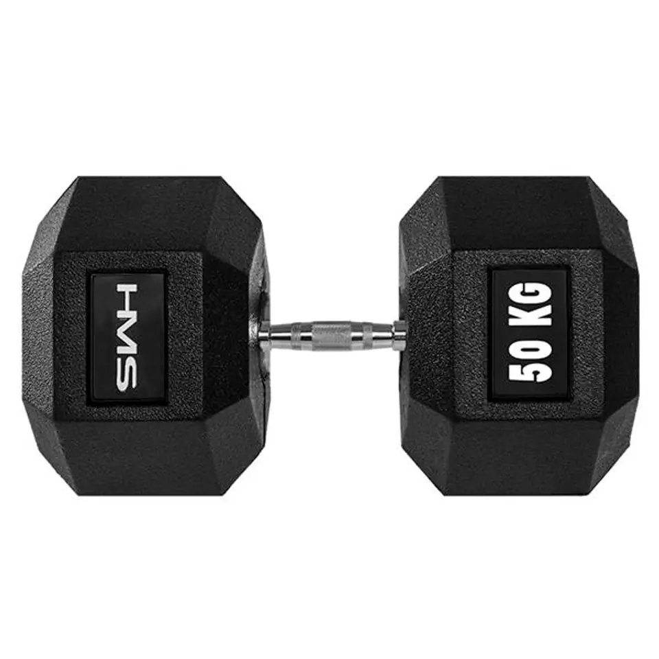 ⁨HEX PRO 50 KG DUMBBELL HMS⁩ at Wasserman.eu