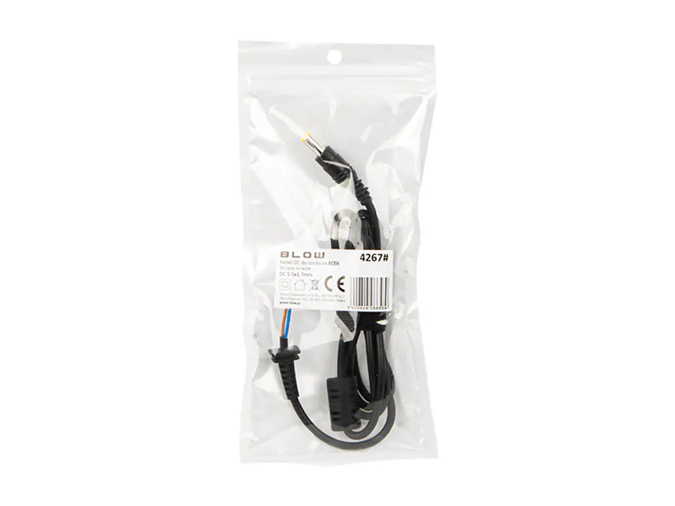 ACER DC 5,5X1,7 power supply cable at Wasserman.eu