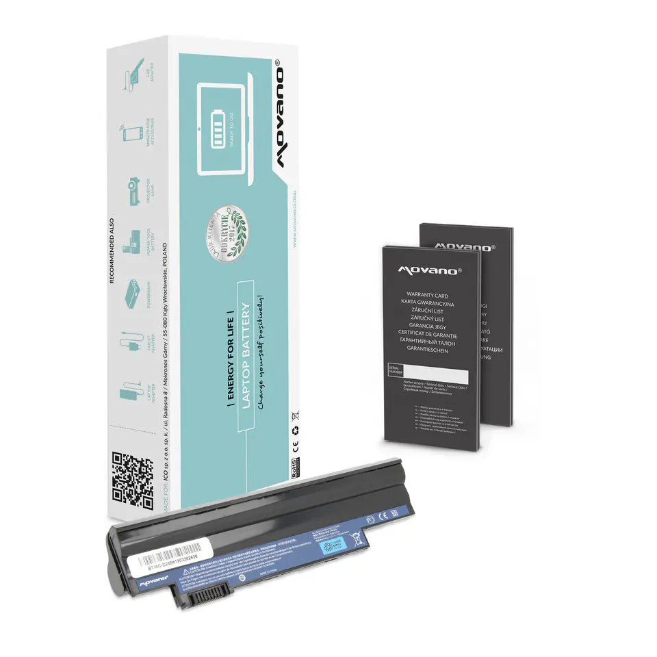 Bateria Movano do Acer D255, D260 w sklepie Wasserman.eu