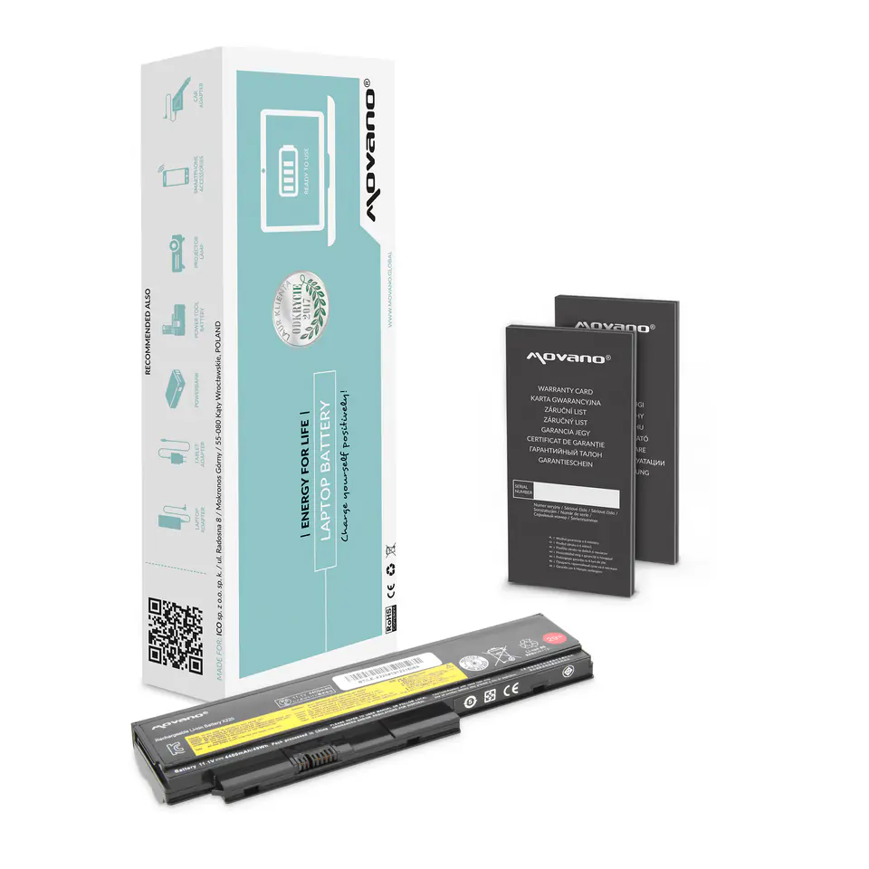Bateria Movano do Lenovo X220 w sklepie Wasserman.eu